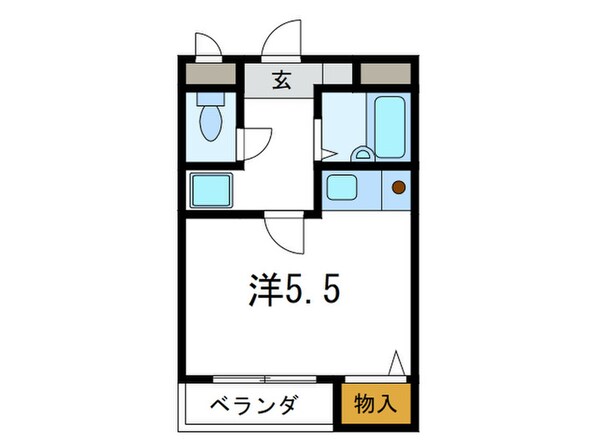 ガロ－ド岡本の物件間取画像